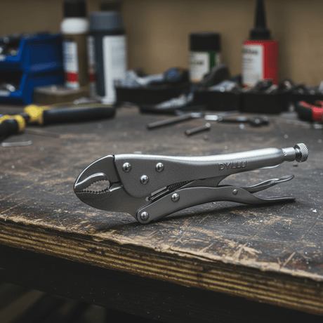 Dyllu Pliers Dyllu 10" Curved Jaw Locking Plier - DTLP1110