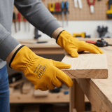 Dyllu Work Gloves Dyllu 10" Leather Gloves - DTLG2100