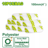 Dyllu Paint Tools & Equipment Dyllu 10 Piece 4" Roller Cover (Inner wall) - DTCB4941