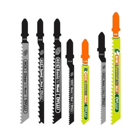 Dyllu Saw Blades Dyllu  10-Piece Multi-TPI Jig Saw Blades For Wood -  DTJB3K11