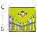 Dyllu Wrenches Dyllu 10-Piece Offset Ring Spanner Set  - DTFS5M10
