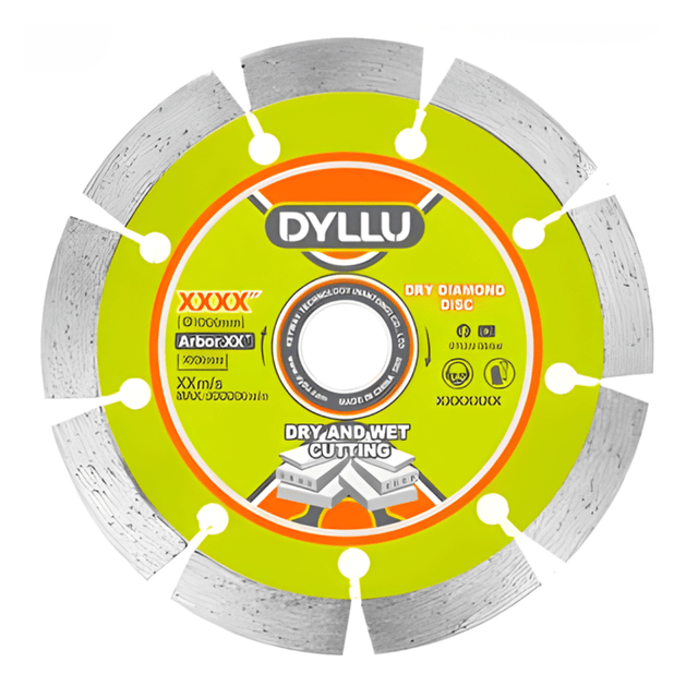 Dyllu Grinding & Cutting Wheels Dyllu 110(4 3/8"") X 20mm Dry Diamond Disc - DTDC1K01