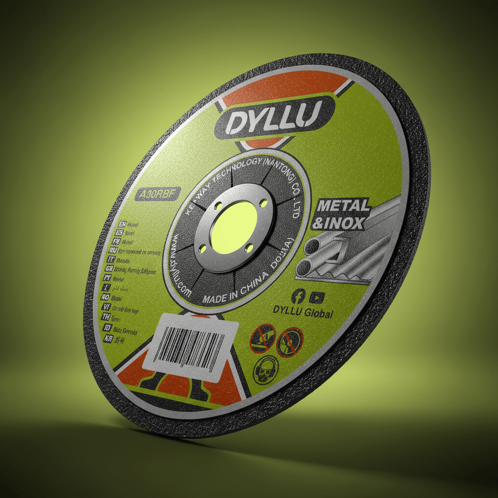 Dyllu Grinding & Cutting Wheels Dyllu 115mm(4-1/2")X1.0mm Abrasive Metal Cutting Disc - DTAC2L45