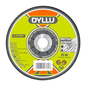 Dyllu Grinding & Cutting Wheels Dyllu 115mm(4-1/2")X1.0mm Abrasive Metal Cutting Disc - DTAC2L45