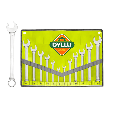 Dyllu Wrenches Dyllu 12-Pieces Combination Spanner Set - DTSP1M12