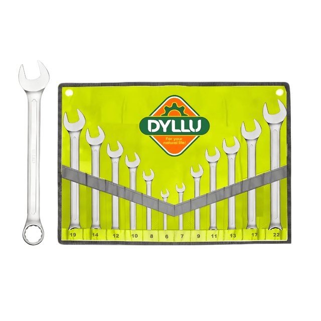 Dyllu Wrenches Dyllu 12-Pieces Combination Spanner Set - DTSP1M12