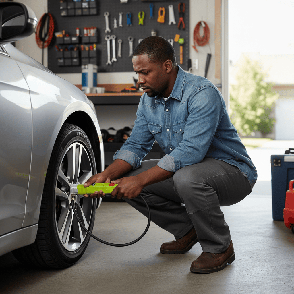 Dyllu Compressor & Air Tool Accessories Dyllu 12V Cordless Auto Air Compressor - DTLN1512