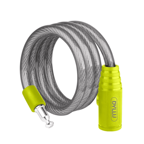Dyllu Padlocks & Accessories Dyllu 12x1200mm Bicycle Cable Lock - DTBK1112
