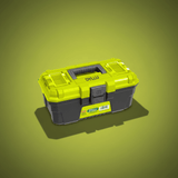Dyllu Tool Boxes Bags & Belts Dyllu 13" Plastic Tool Box - DTTB1313