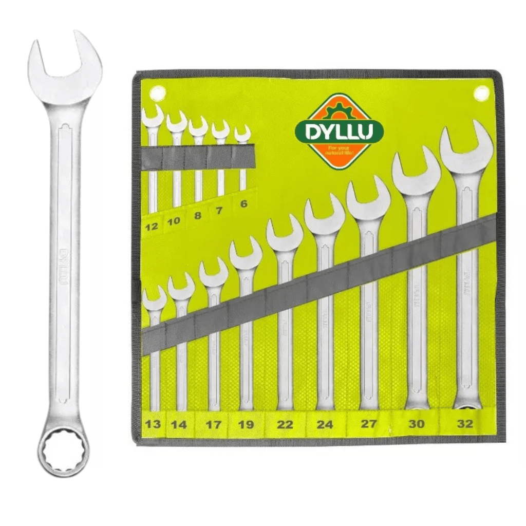 Dyllu Wrenches Dyllu 14-Piece Combination Spanner Set 6-32mm - DTSP1M14