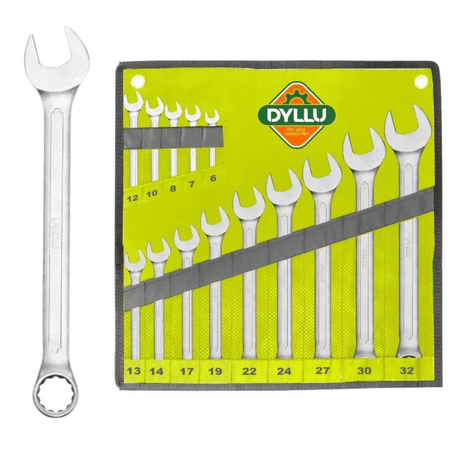 Dyllu Wrenches Dyllu 14-Piece Combination Spanner Set 6-32mm - DTSP1M14