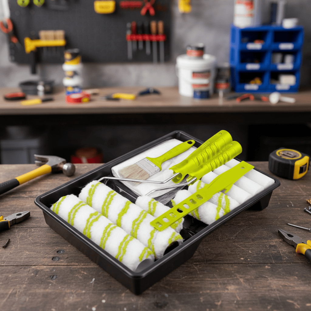 Dyllu Paint Tools & Equipment Dyllu 14-Pieces Cylinder Brush Set - DTCB3H13