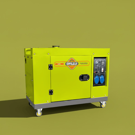 Dyllu Generator Dyllu 15.0HP Diesel Gasoline Generator - DTDG2A100-1