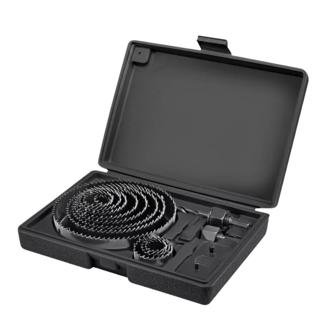 Dyllu Hole Saws & Cores Dyllu 16 Pieces Carbon Steel Hole Saw - DTKJ4416