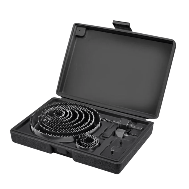 Dyllu Hole Saws & Cores Dyllu 16 Pieces Carbon Steel Hole Saw - DTKJ4416