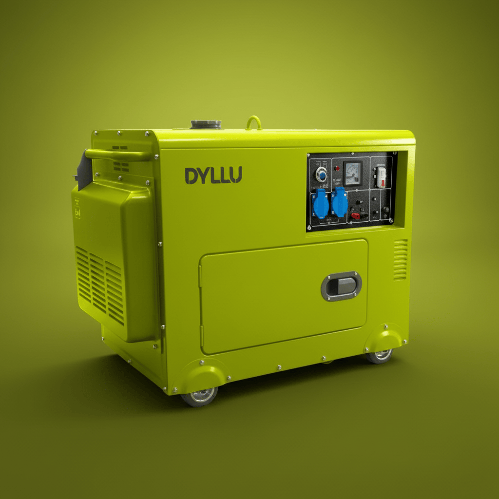 Dyllu Welding, Generator & Construction Equipment Dyllu 17L Silent Diesel Generator  9HP  - DTDG2A50