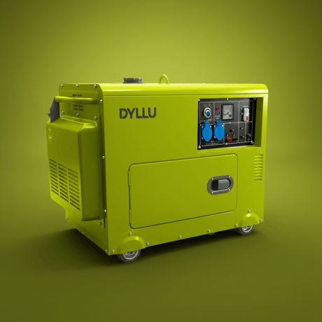 Dyllu Welding, Generator & Construction Equipment Dyllu 17L Silent Diesel Generator  9HP  - DTDG2A50
