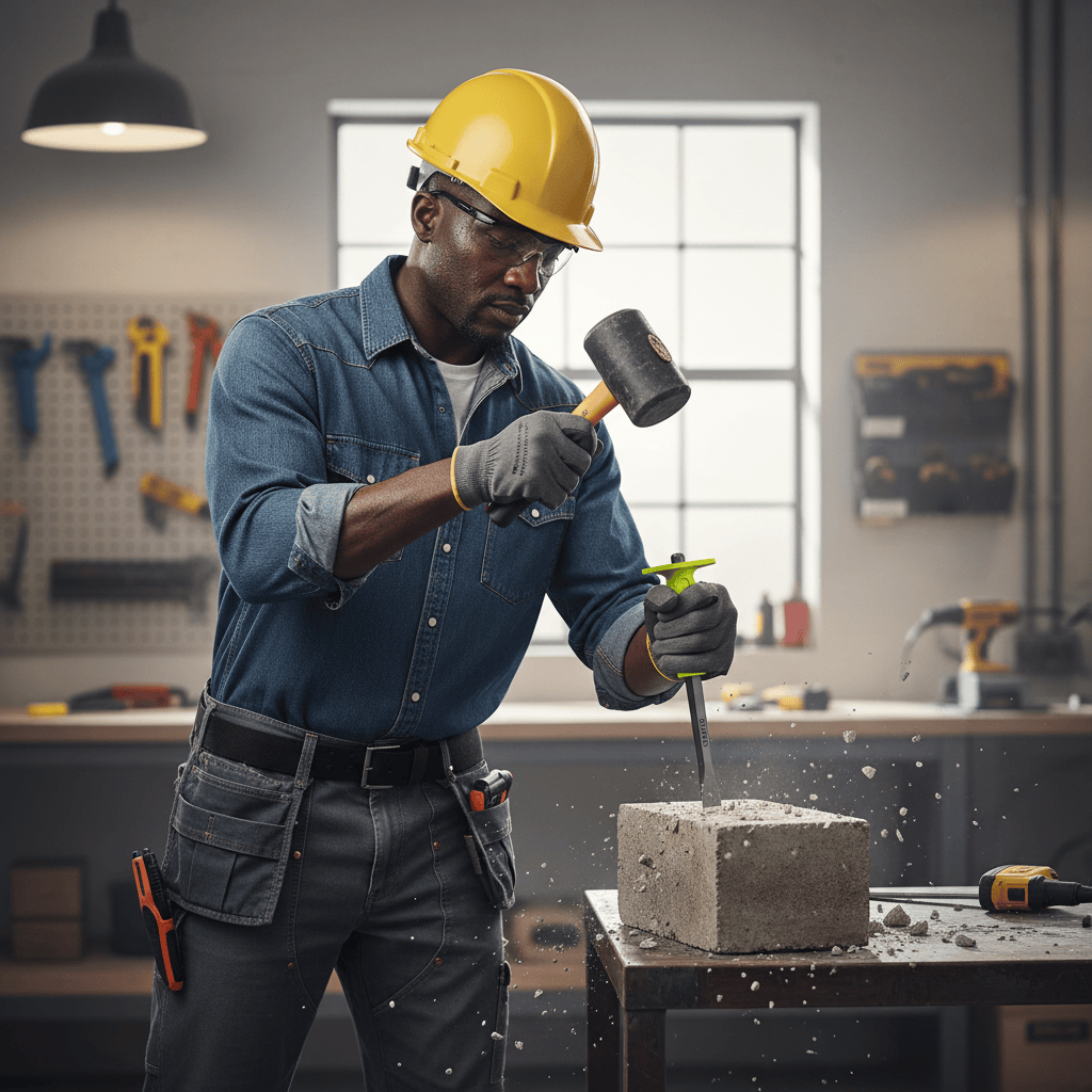 Dyllu Chisels Files Planes & Punches Dyllu 18x300mm Cold Chisel - DTCC1302