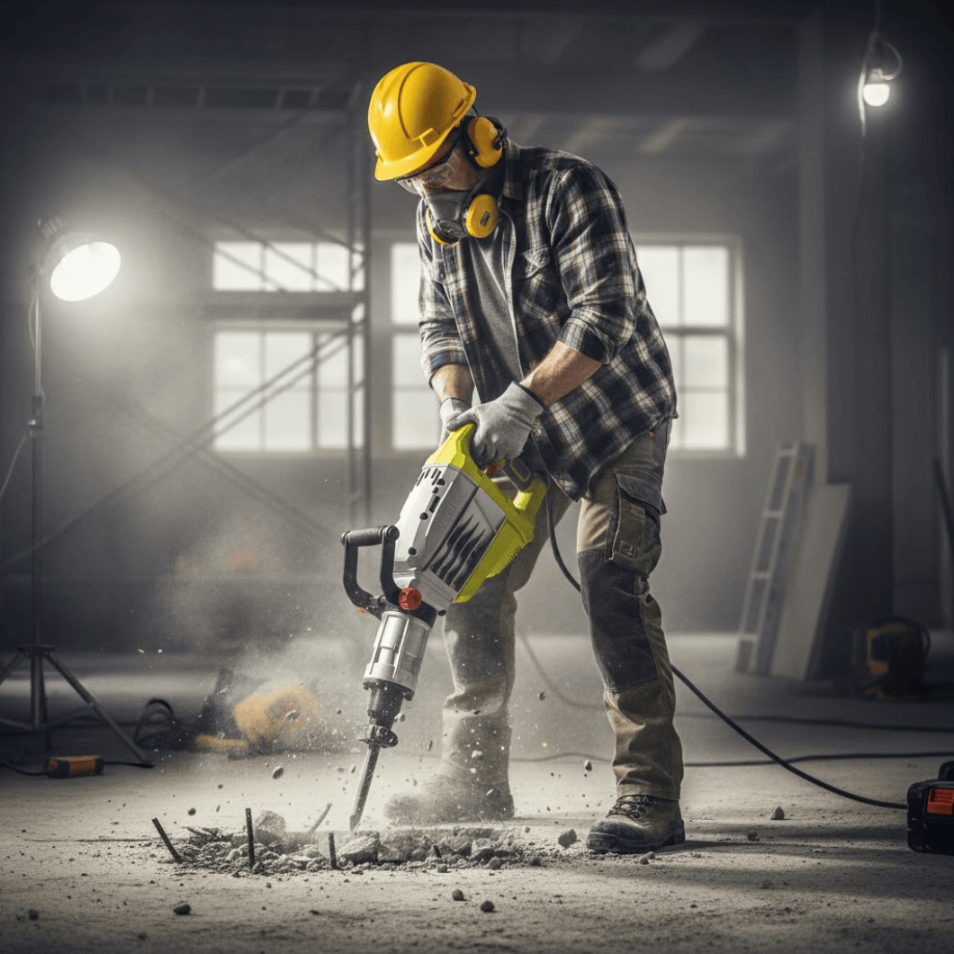 Dyllu Demolition Hammer Dyllu 1950W Demolition Breaker - DTDB2D95