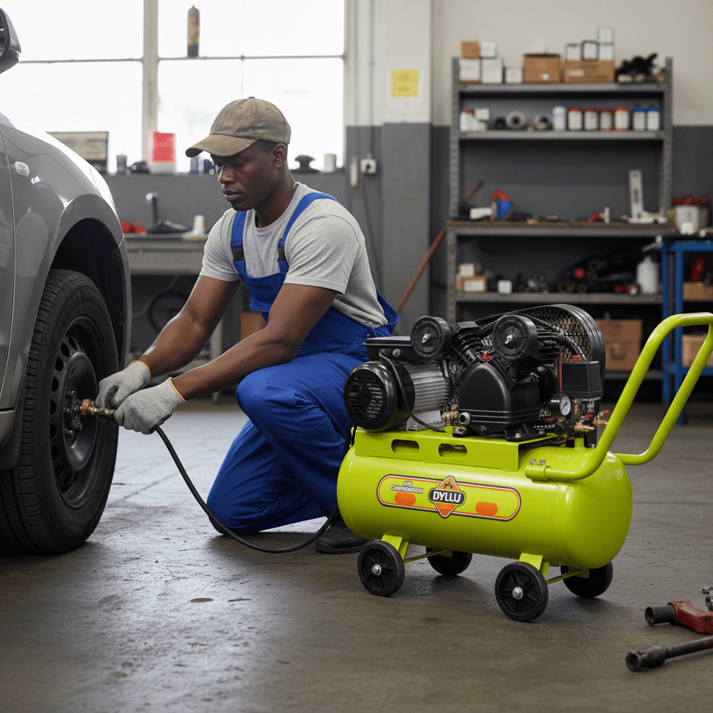 Dyllu Compressor & Air Tool Accessories Dyllu 2.0HP 50L Air Compressor – DTAP4A15