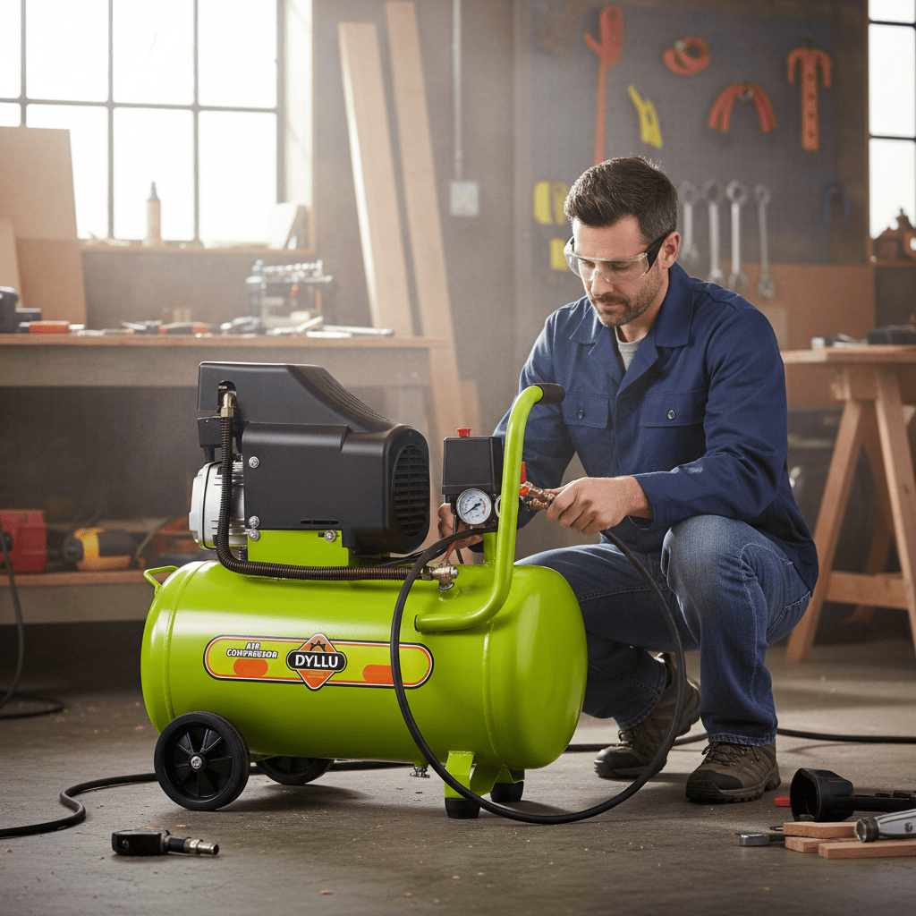 Dyllu Compressor & Air Tool Accessories Dyllu 2.5HP 50L Air Compressor – DTAP3A50