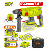 Dyllu Drill Dyllu 20V Cordless Rotary Hammer - DTLM15225