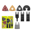 Dyllu Oscillating Tool Accessories Dyllu 22-Pieces Multi-Tool Blade Sets - DTMA9417