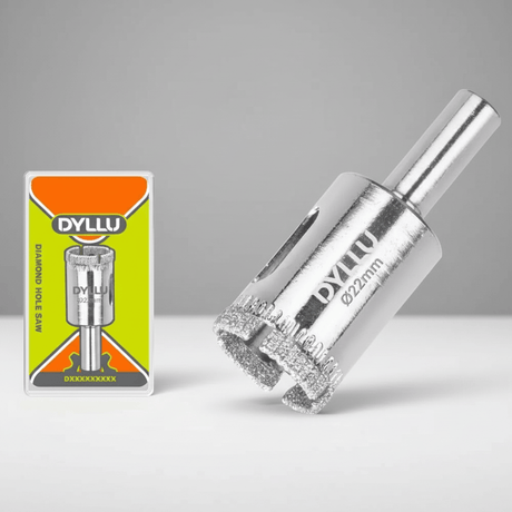 Dyllu Hole Saws & Cores Dyllu 22mm Diamond Hole Saw - DTKJ7622