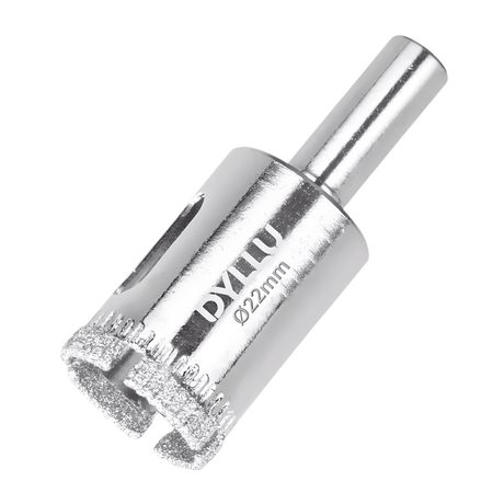 Dyllu Hole Saws & Cores Dyllu 22mm Diamond Hole Saw - DTKJ7622