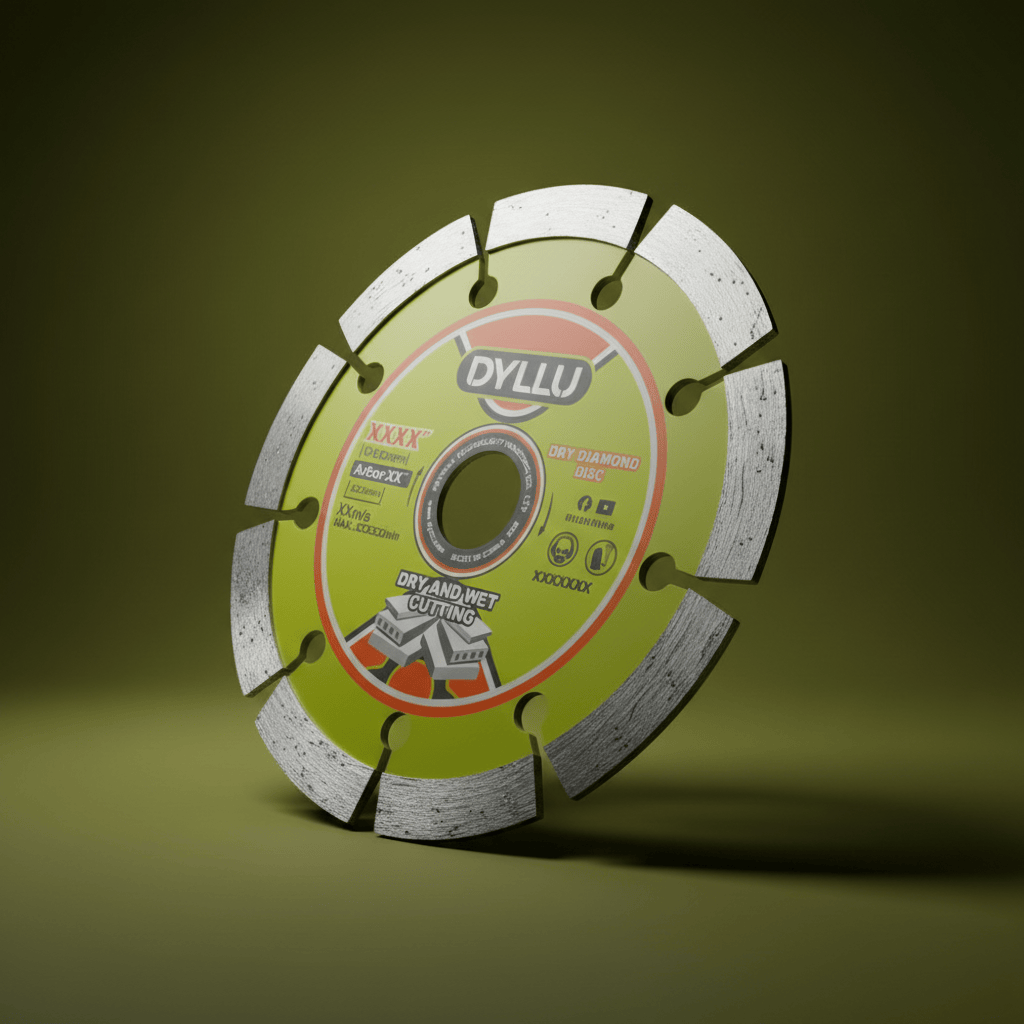Dyllu Grinding & Cutting Wheels Dyllu 230(9")X22.2mm Dry Diamond Disc - DTDC1K05