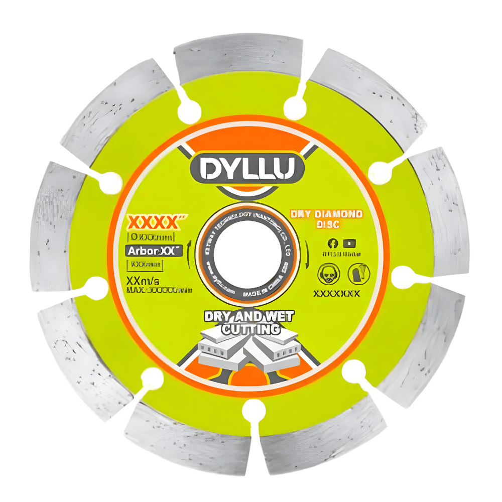 Dyllu Grinding & Cutting Wheels Dyllu 230(9")X22.2mm Dry Diamond Disc - DTDC1K05