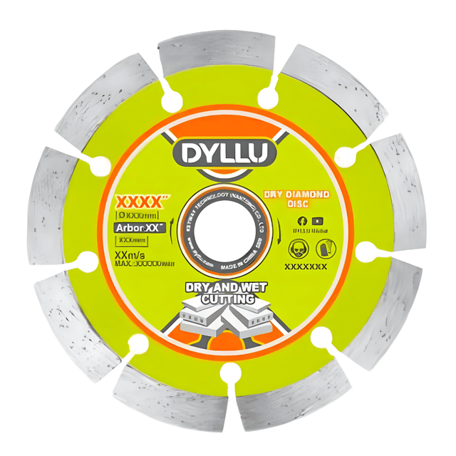 Dyllu Grinding & Cutting Wheels Dyllu 230(9")X22.2mm Dry Diamond Disc - DTDC1K05