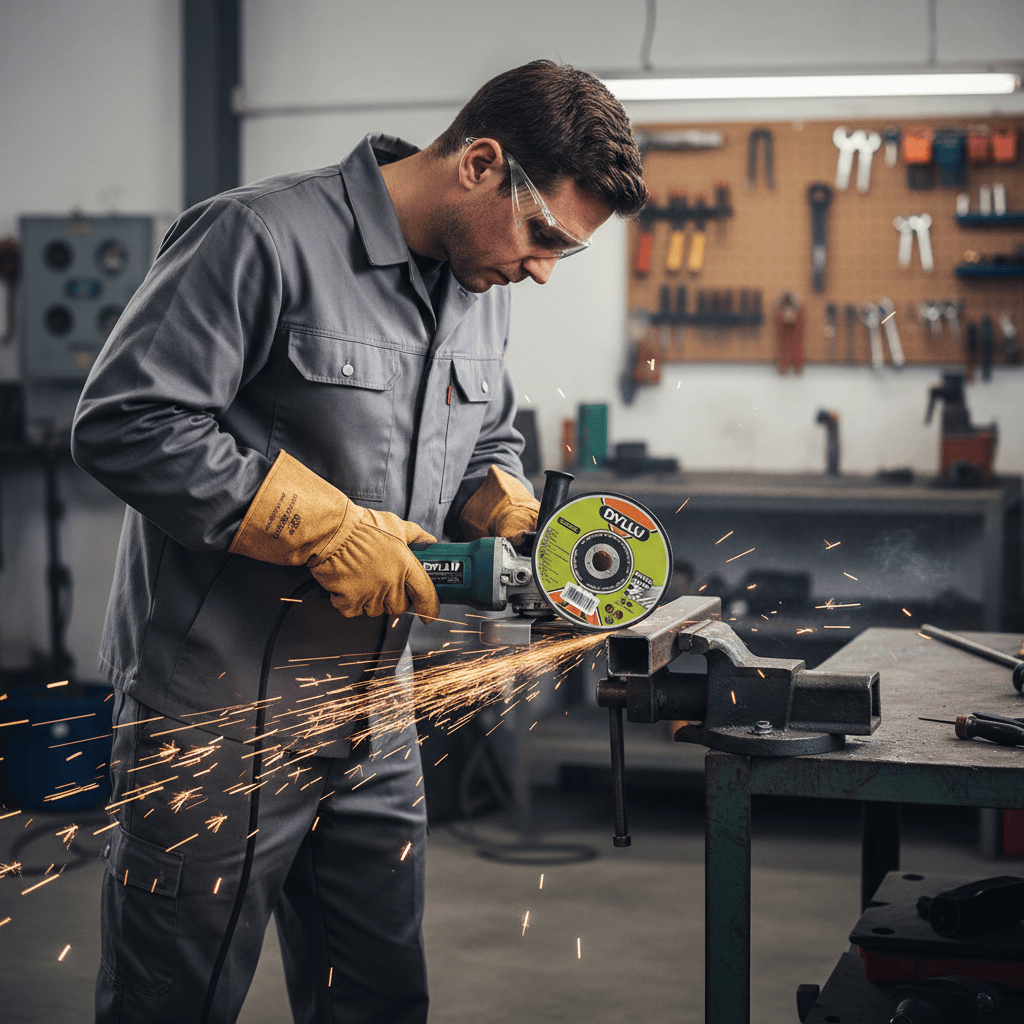 Dyllu Grinding & Cutting Wheels Dyllu 230mm(9")X3.0mm(1/8")X22.2mm(7/8") Abrasive Metal Cutting Disc - DTAC1392