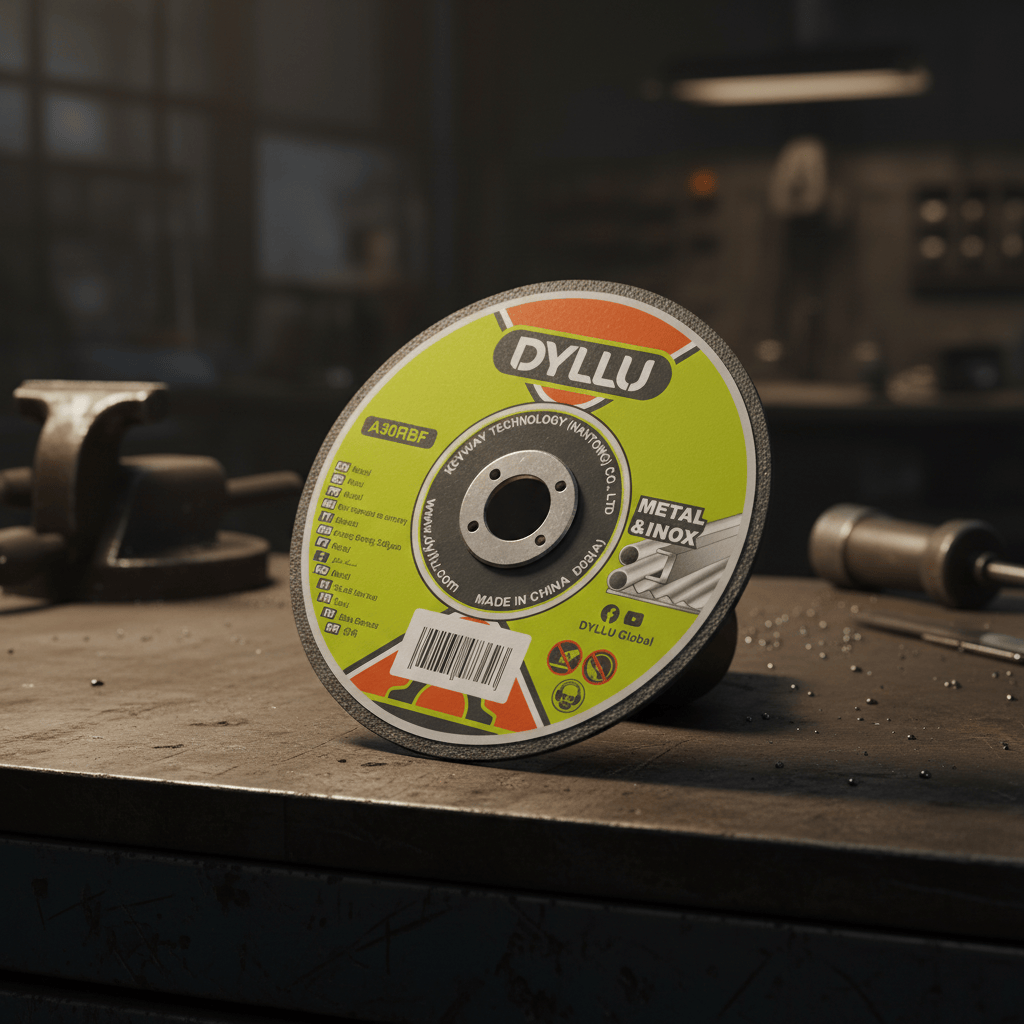 Dyllu Grinding & Cutting Wheels Dyllu 230mm(9")X3.0mm(1/8")X22.2mm(7/8") Abrasive Metal Cutting Disc - DTAC1392