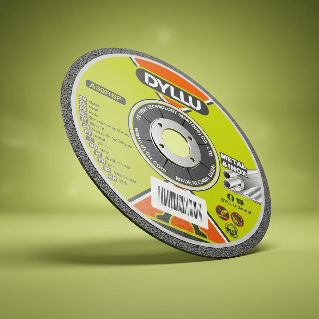 Dyllu Grinding & Cutting Wheels Dyllu 230mm(9")X3.0mm(1/8")X22.2mm(7/8") Abrasive Metal Cutting Disc - DTAC1392