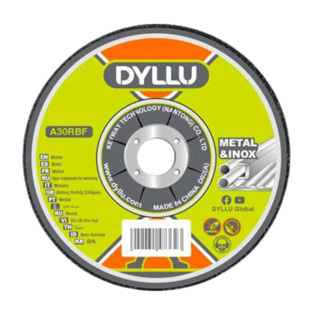 Dyllu Grinding & Cutting Wheels Dyllu 230mm(9")X3.0mm(1/8")X22.2mm(7/8") Abrasive Metal Cutting Disc - DTAC1392