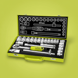 Dyllu Wrenches Dyllu 24-Piece 1/2" Drive Socket Set  - DTST2L24