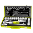 Dyllu Wrenches Dyllu 24-Piece 1/2" Drive Socket Set  - DTST2L24
