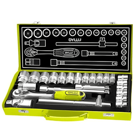 Dyllu Wrenches Dyllu 24-Piece 1/2" Drive Socket Set  - DTST2L24