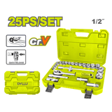 Dyllu Sockets & Hex Keys Dyllu 25 Pieces 1/2" Socket Set - DTST2D25