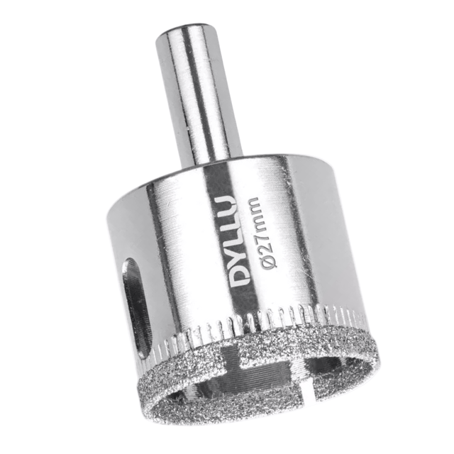 Dyllu Hole Saws & Cores Dyllu 27mm Diamond Hole Saw - DTKJ7627