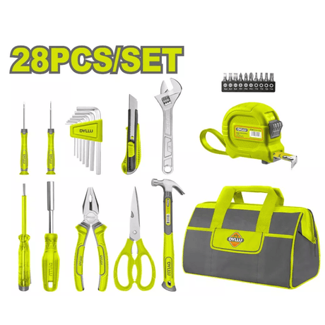 Dyllu Tool Set Dyllu 28 Pieces Hand Tools Set - DTHS1M28