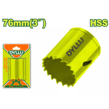 Dyllu Hole Saws & Cores Dyllu 3" HSS Bi-Metal Hole Saw 3"- DTKJ1476