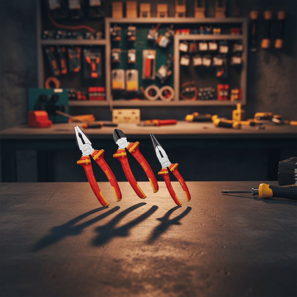 Dyllu Pliers Dyllu 3-Piece Insulated Pliers Set  - DTPS0633