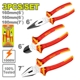 Dyllu Pliers Dyllu 3-Piece Insulated Pliers Set  - DTPS0633