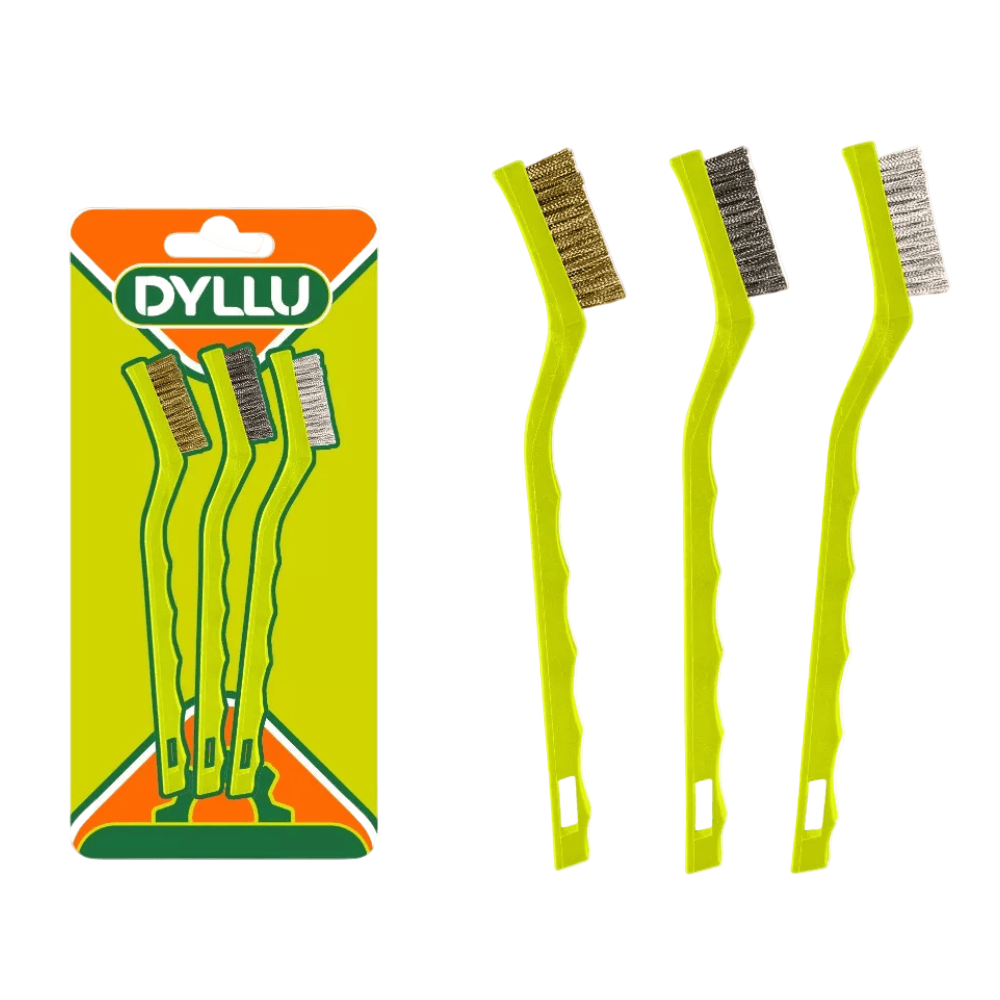 Dyllu Wire Wheels & Brushes Dyllu 3 Pieces 7" Abrasive Brush Set - DTBH3607