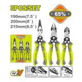 Dyllu Pliers Dyllu 3 Pieces Compound Action Pliers Set - DTPS0403