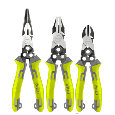 Dyllu Pliers Dyllu 3 Pieces Compound Action Pliers Set - DTPS0403