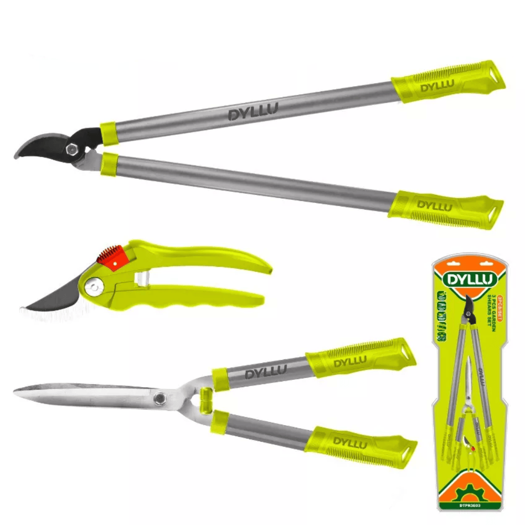 Dyllu Gardening Tool Dyllu 3 Pieces Garden Shears Set - DTPR3E03
