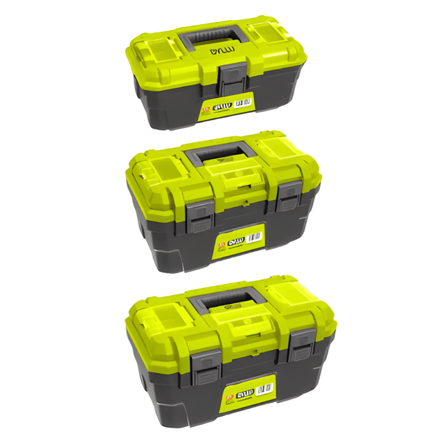Dyllu Tool Boxes Bags & Belts Dyllu 3 Pieces Plastic Box Set – DTTB2103
